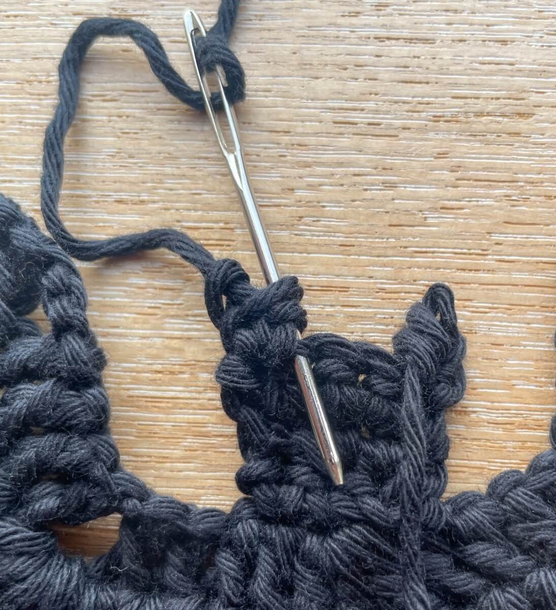Weave in ear ends down inner ear side to shape them