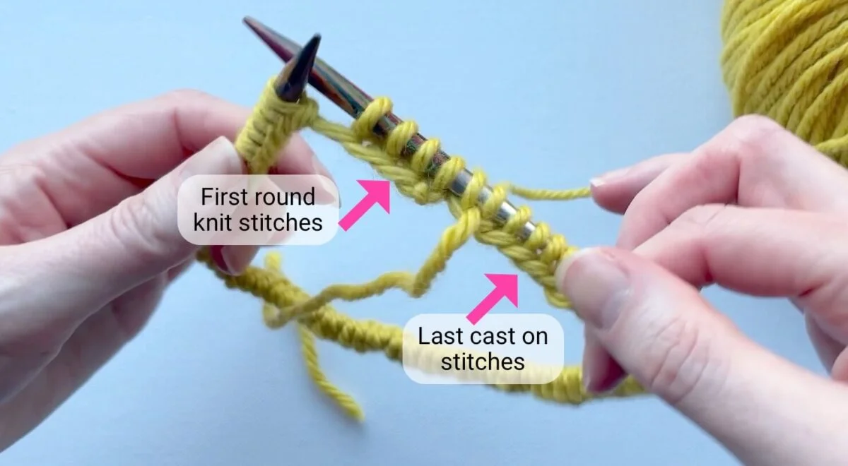 How to Start Knitting in the Round: Step by step for beginners - Craft Fix