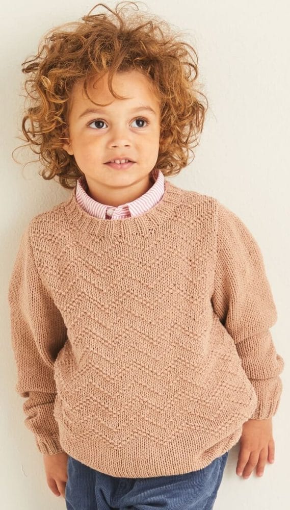 Free Children's Sweater Knitting Patterns for Straight Needles - Craft Fix